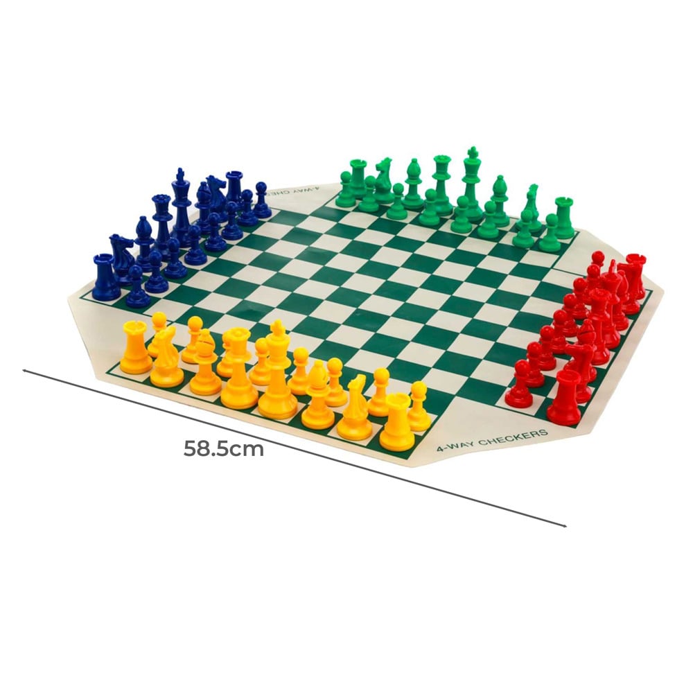69 Piece 4 Player Chess Game Set