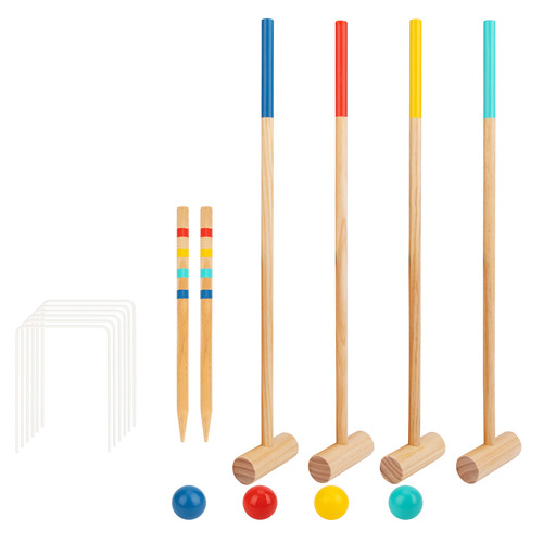 Tooky Toy Croquet Lawn Game