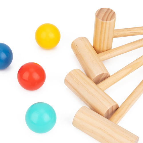 Tooky Toy Croquet Lawn Game
