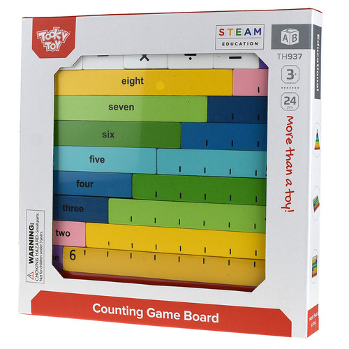 Tooky Toy Maths Counting Game Board
