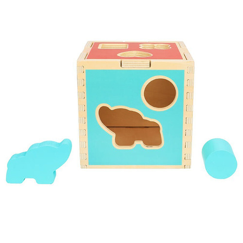 TookyToy Tooky Toy Animal Shape Sorter Temple & ster
