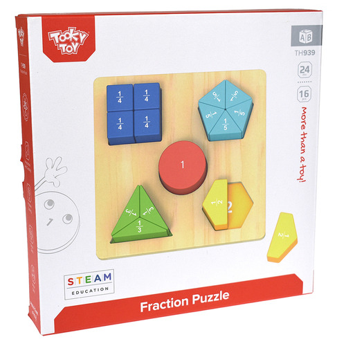 Tooky Toy Fraction Puzzle | Temple & Webster