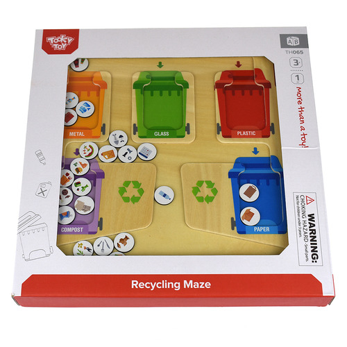 Tooky Toy Recycling Magnetic Maze