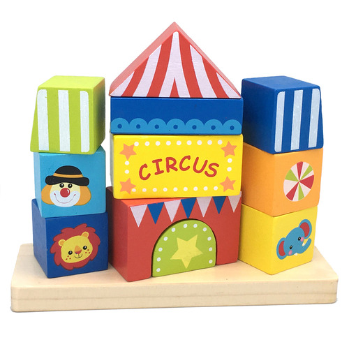 Tooky Toy Circus Tower Blocks