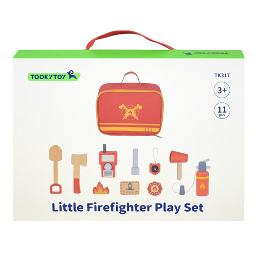 Tooky Toy Little Firefighter Playset