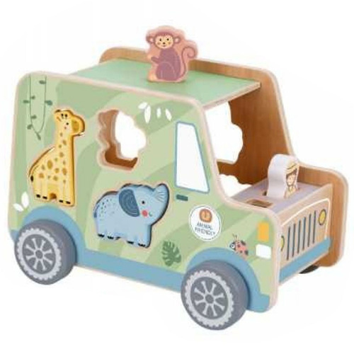 Tooky Toy My Forest Friends Animal Jeep Playset