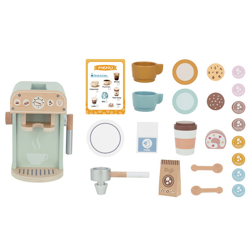Wooden Barista Play Set Coffee Machine