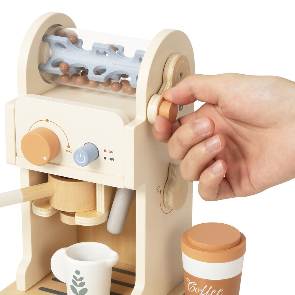 Tooky Toy Wooden Coffee Machine Playset