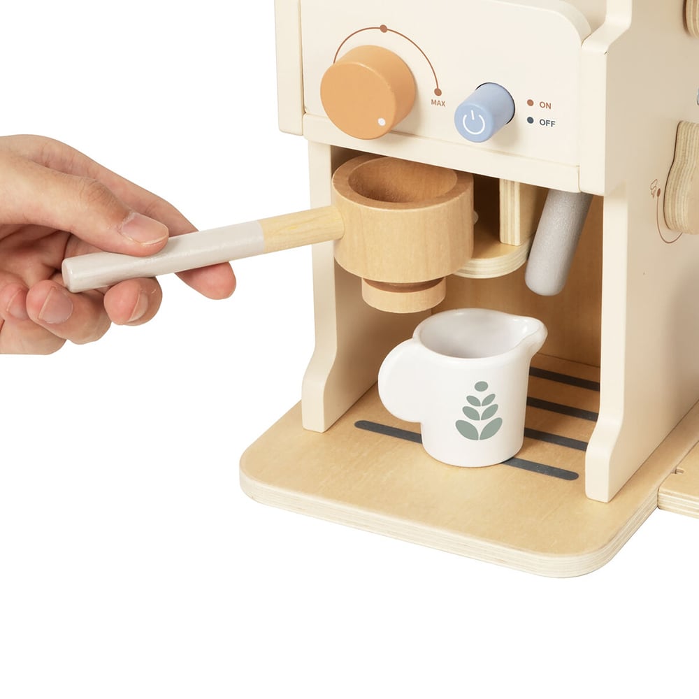 Tooky Toy Wooden Coffee Machine Playset