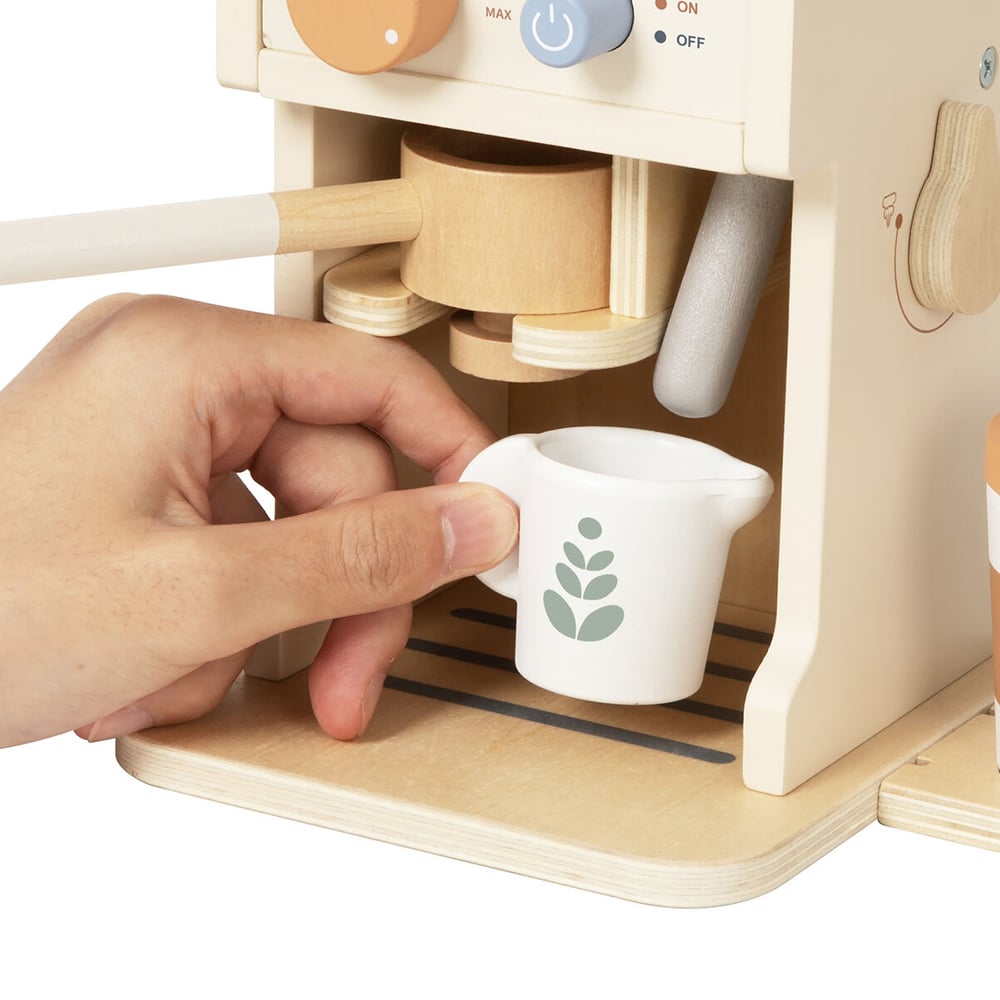 Tooky Toy Wooden Coffee Machine Playset