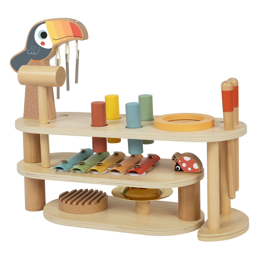 Tooky Toy Folding Music Stage Playset