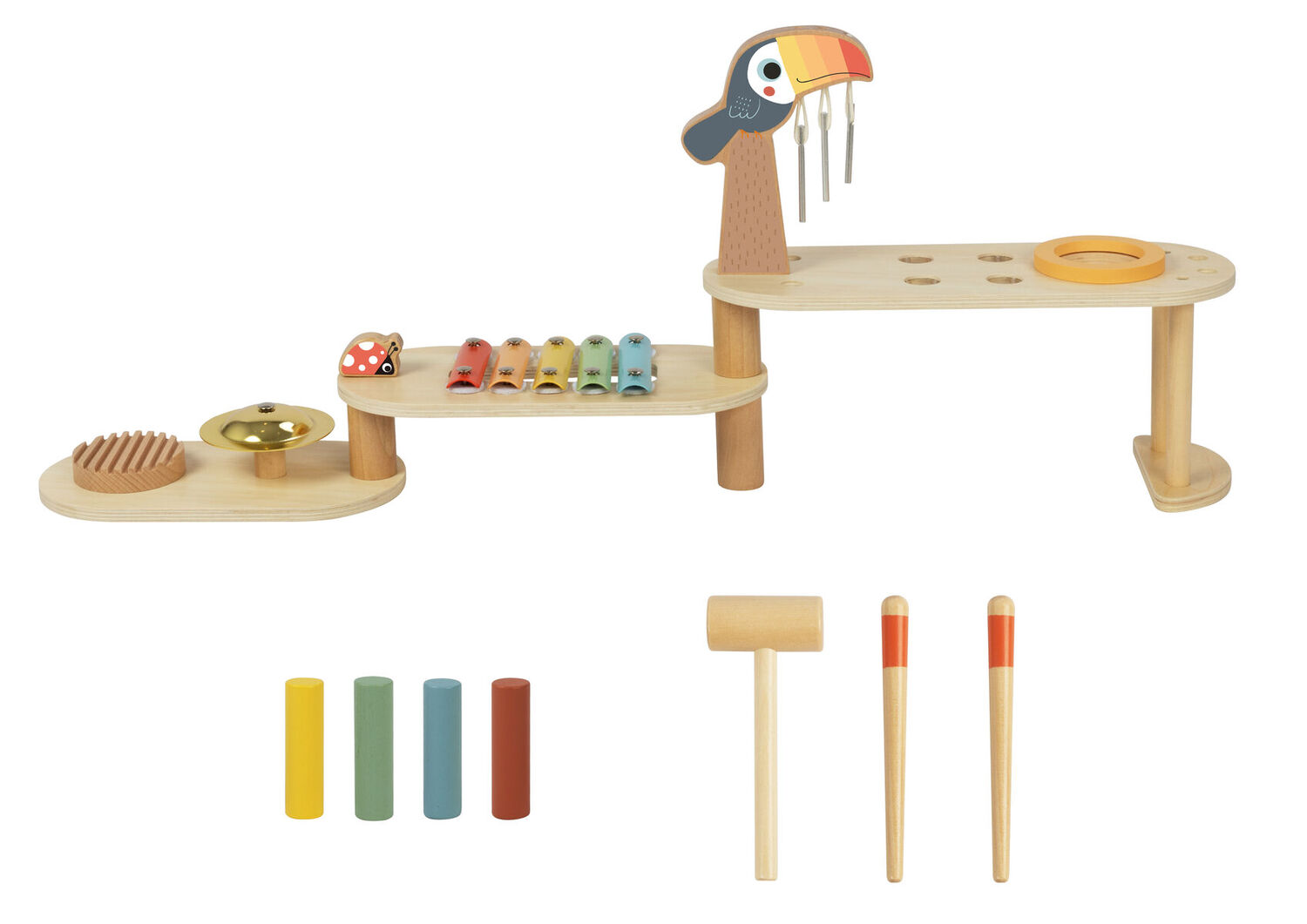 Tooky Toy Folding Music Stage Playset