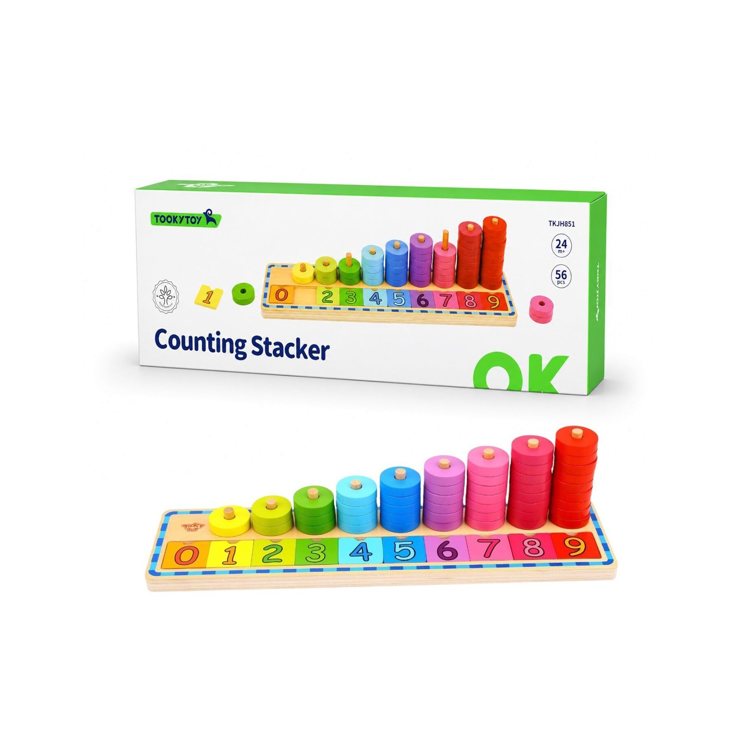 Kids' Counting Stacker Activity Set