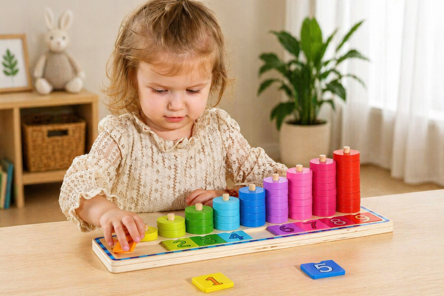 Kids' Counting Stacker Activity Set