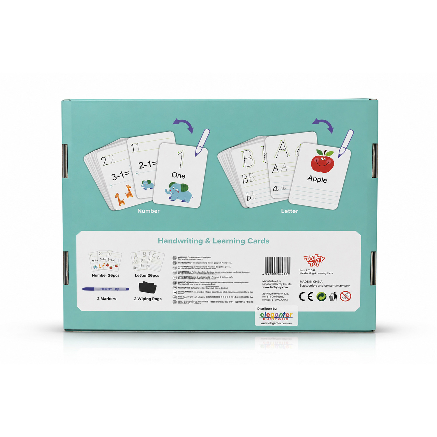 Kids' Handwriting & Learning Card Set