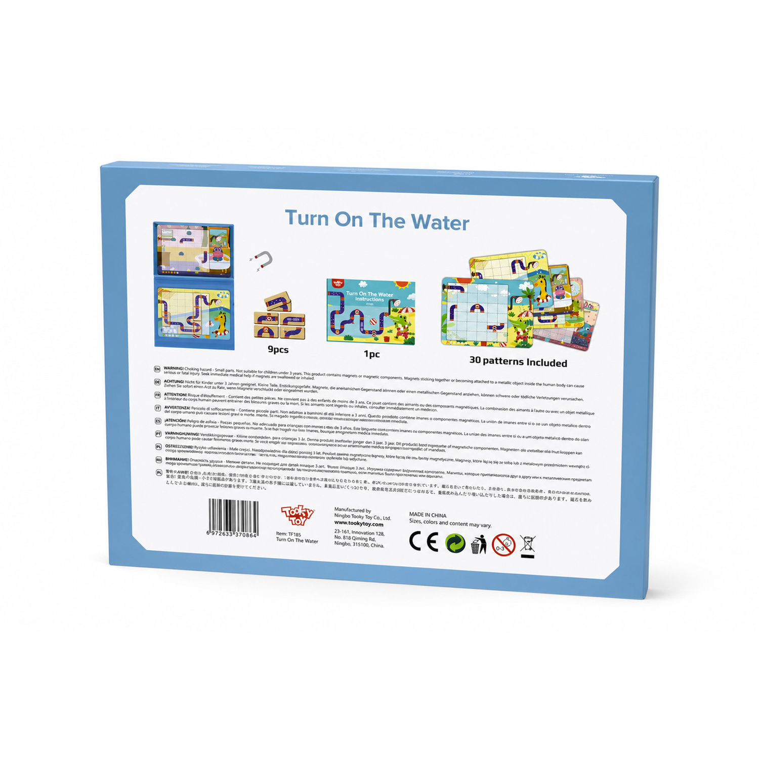 Tooky Toy Turn on the Water Board Game