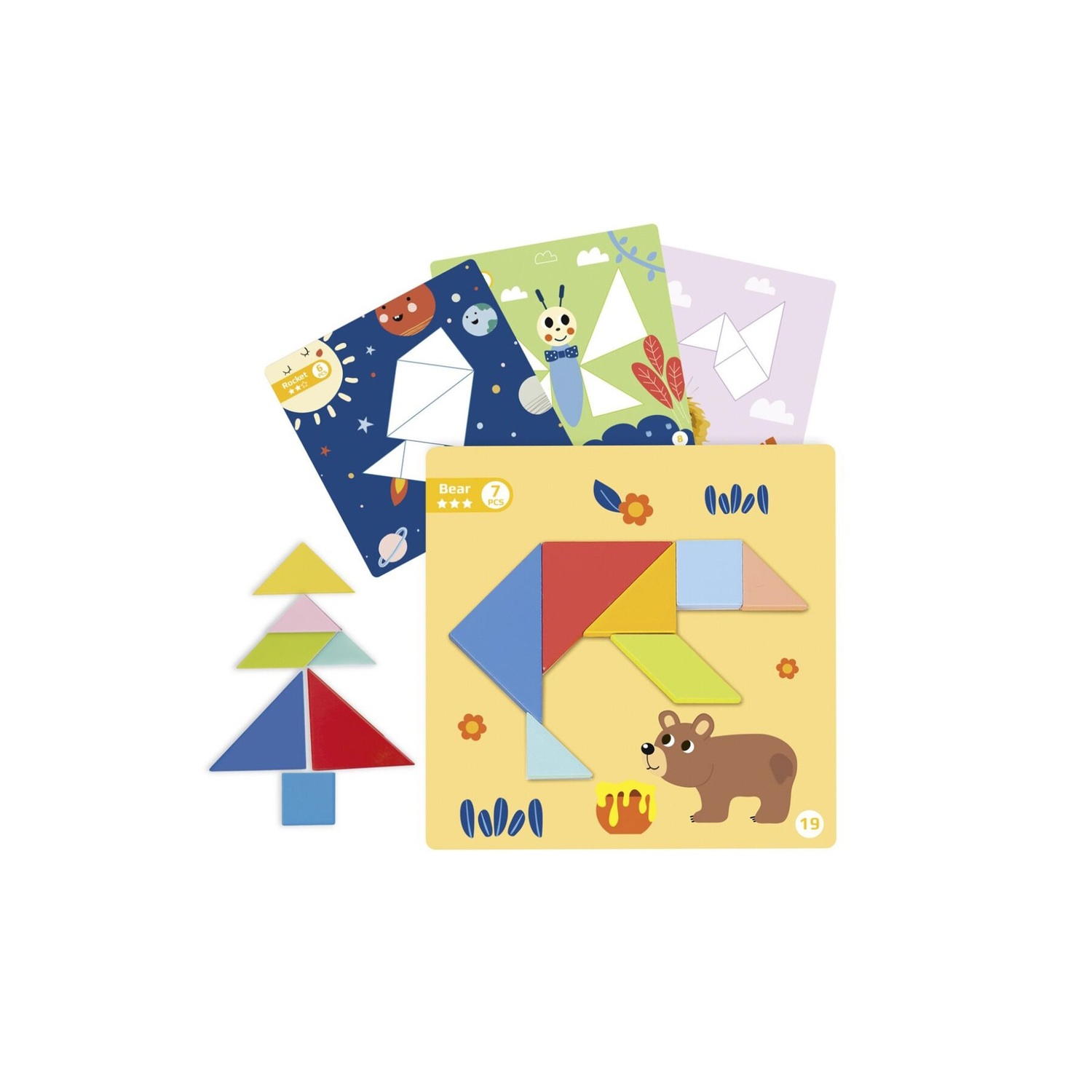Tooky Toy Tangram Brainteaser Puzzle