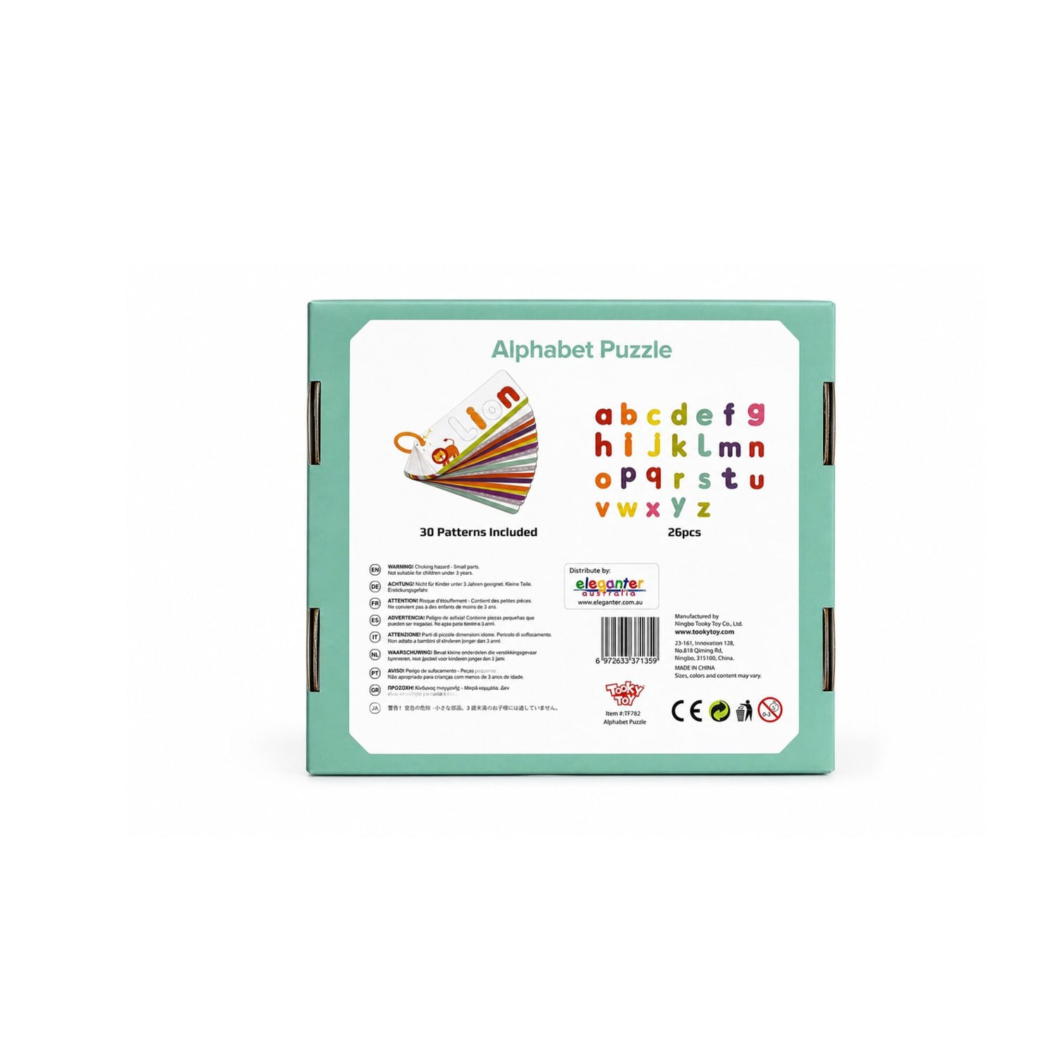 Tooky Toy Alphabet Flashcards