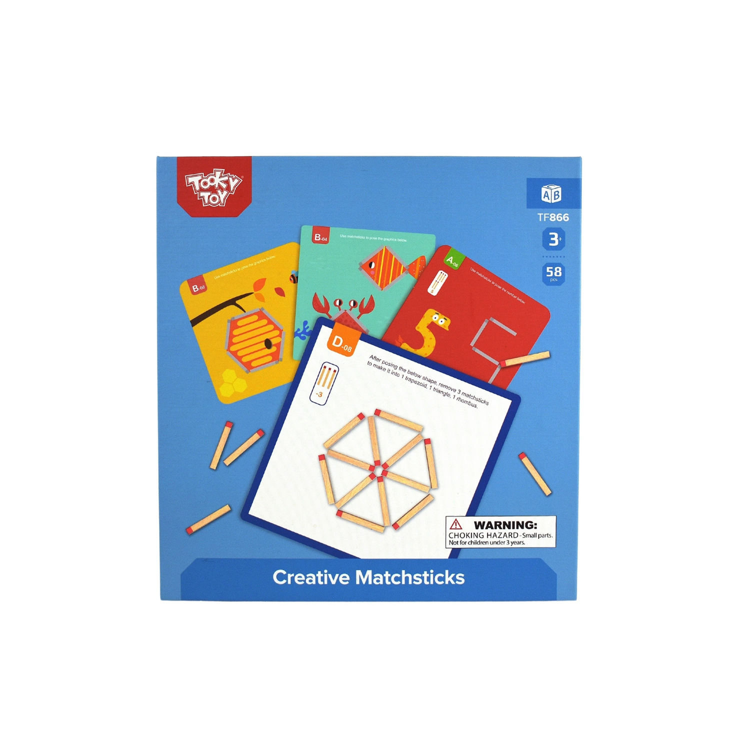 Tooky Toy Creative Matchsticks Puzzle