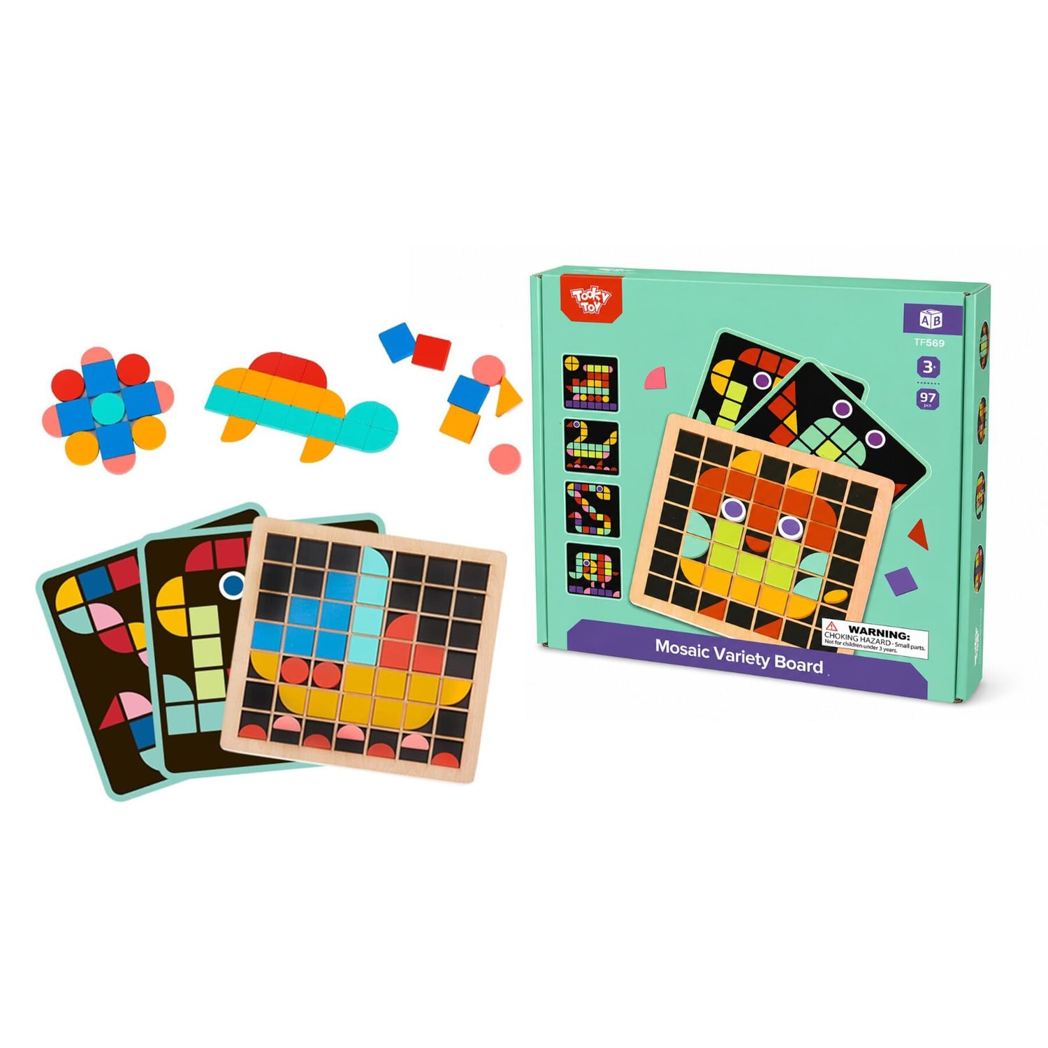 Tooky Toy Mosaic Variety Board Game