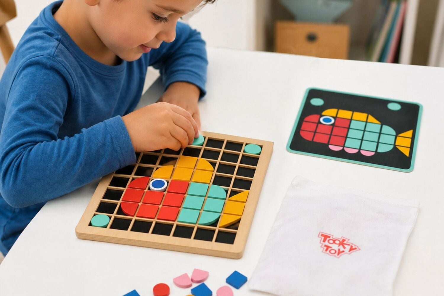 Tooky Toy Mosaic Variety Board Game