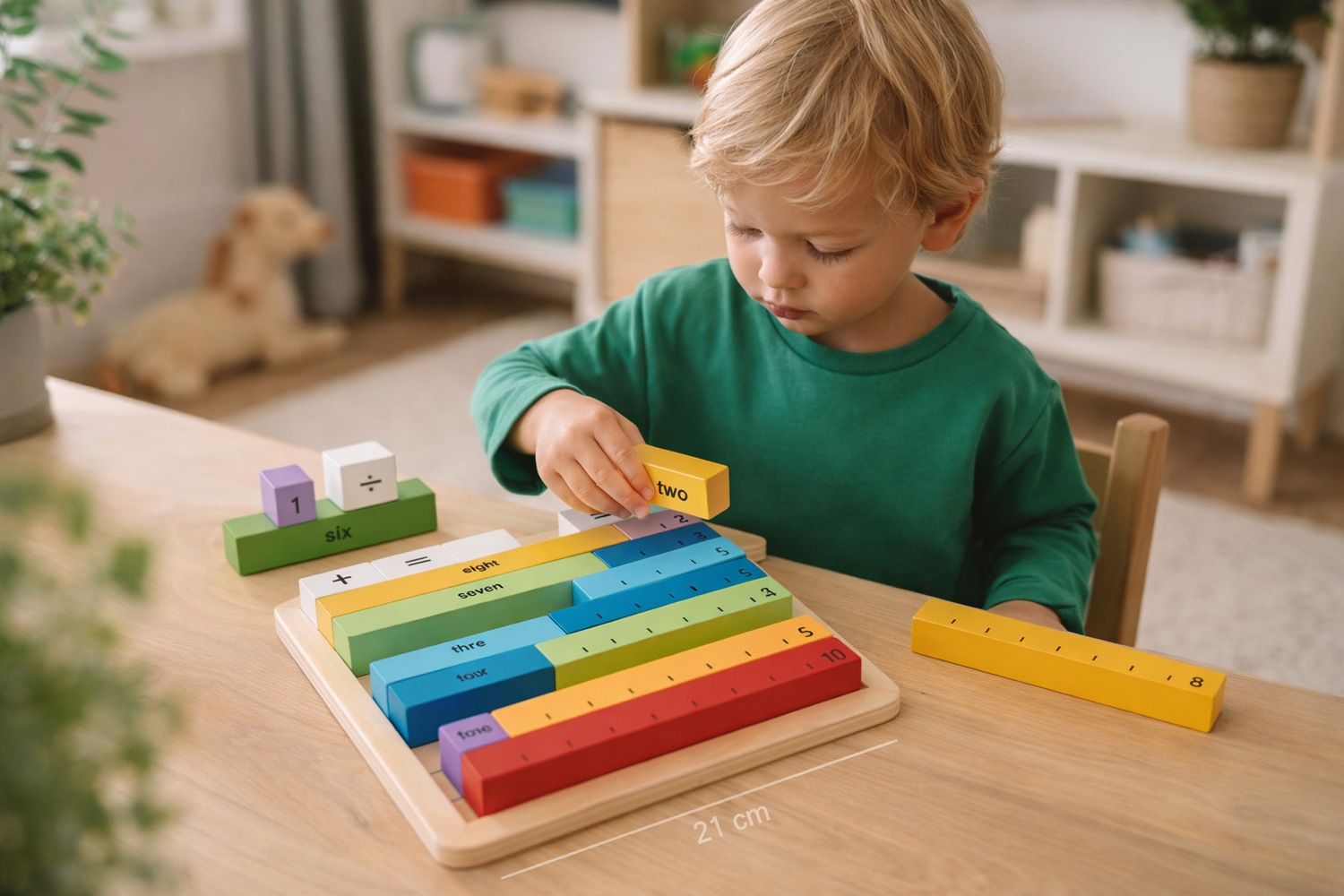 Tooky Toy Math Counting Game Board