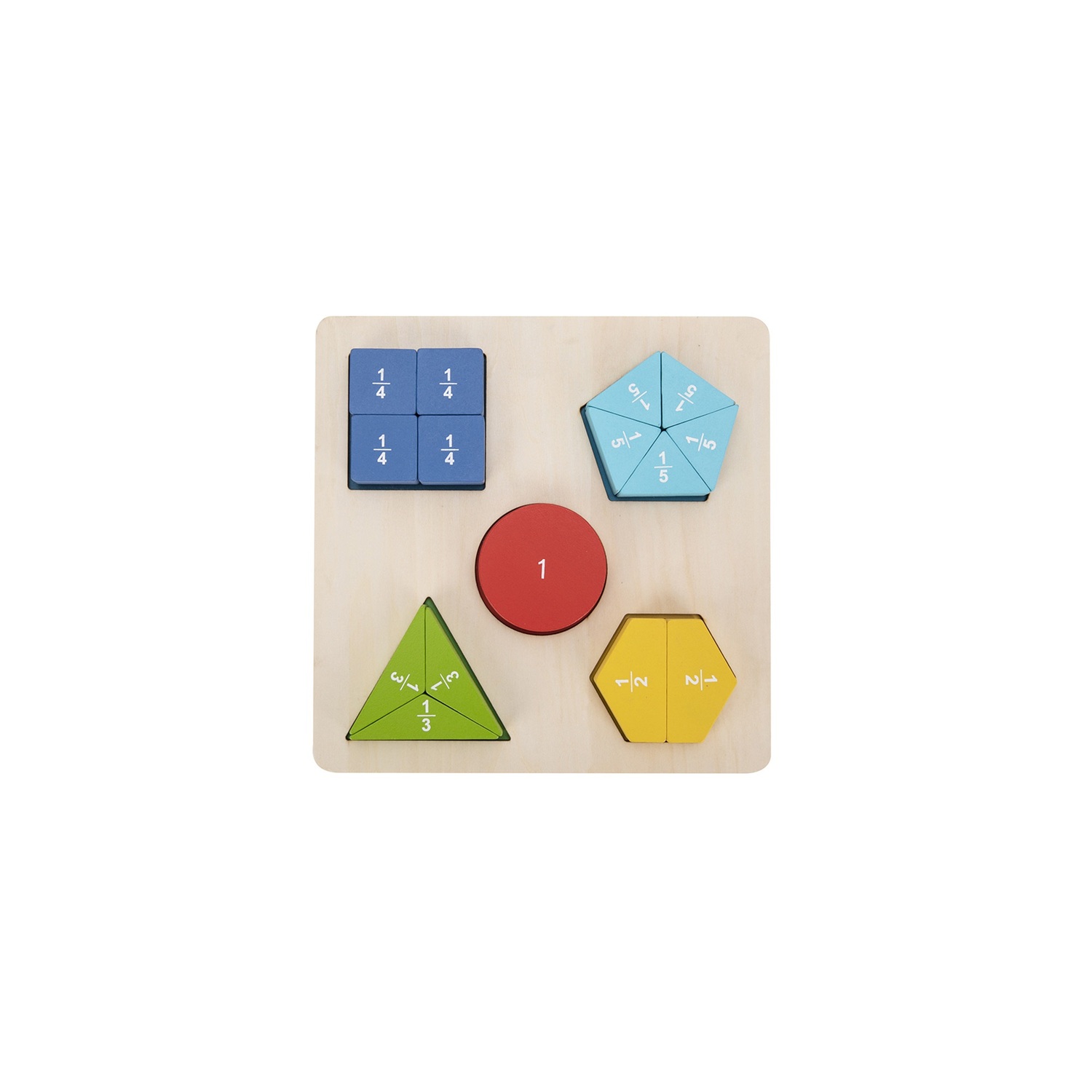 Tooky Toy Fraction Puzzle