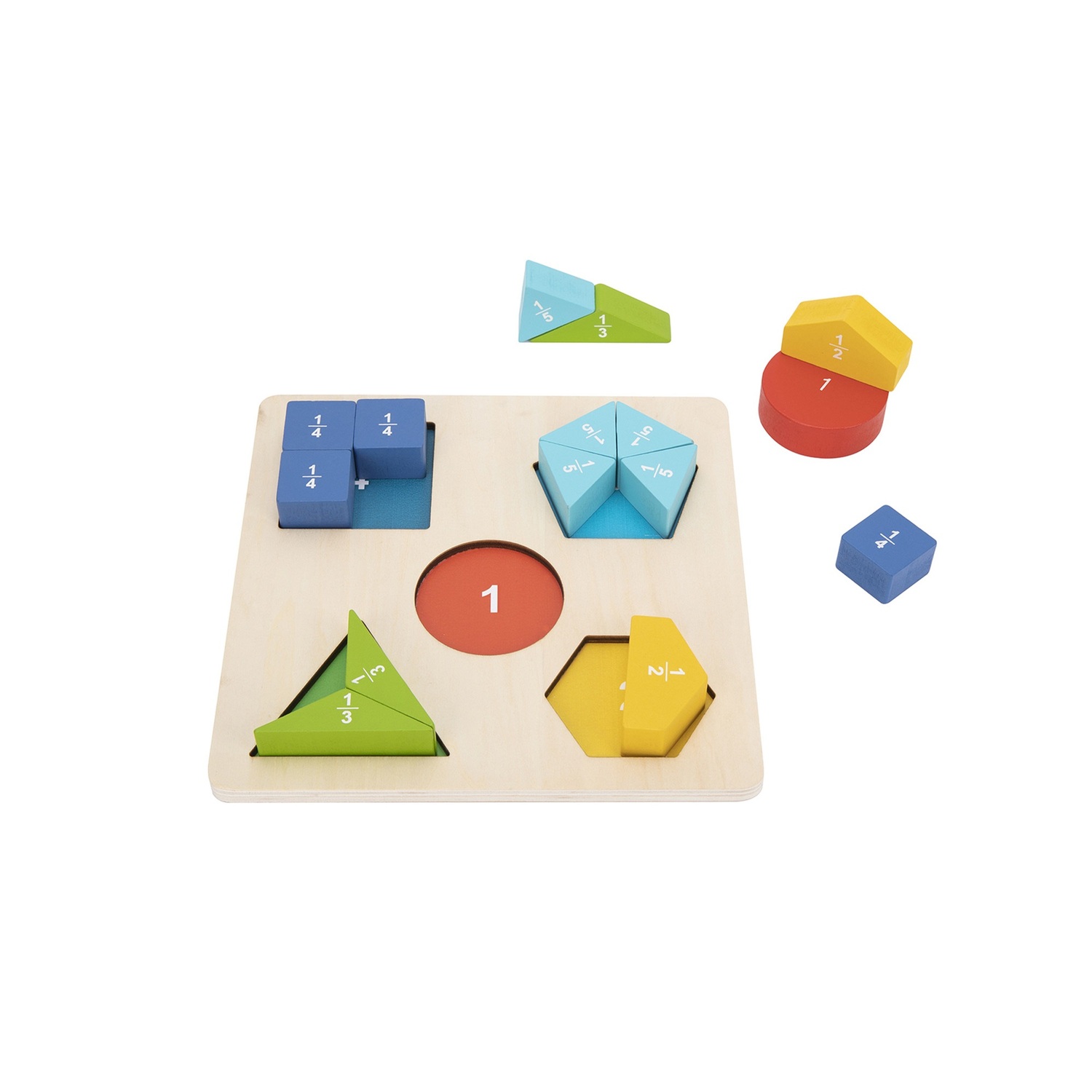 Tooky Toy Fraction Puzzle