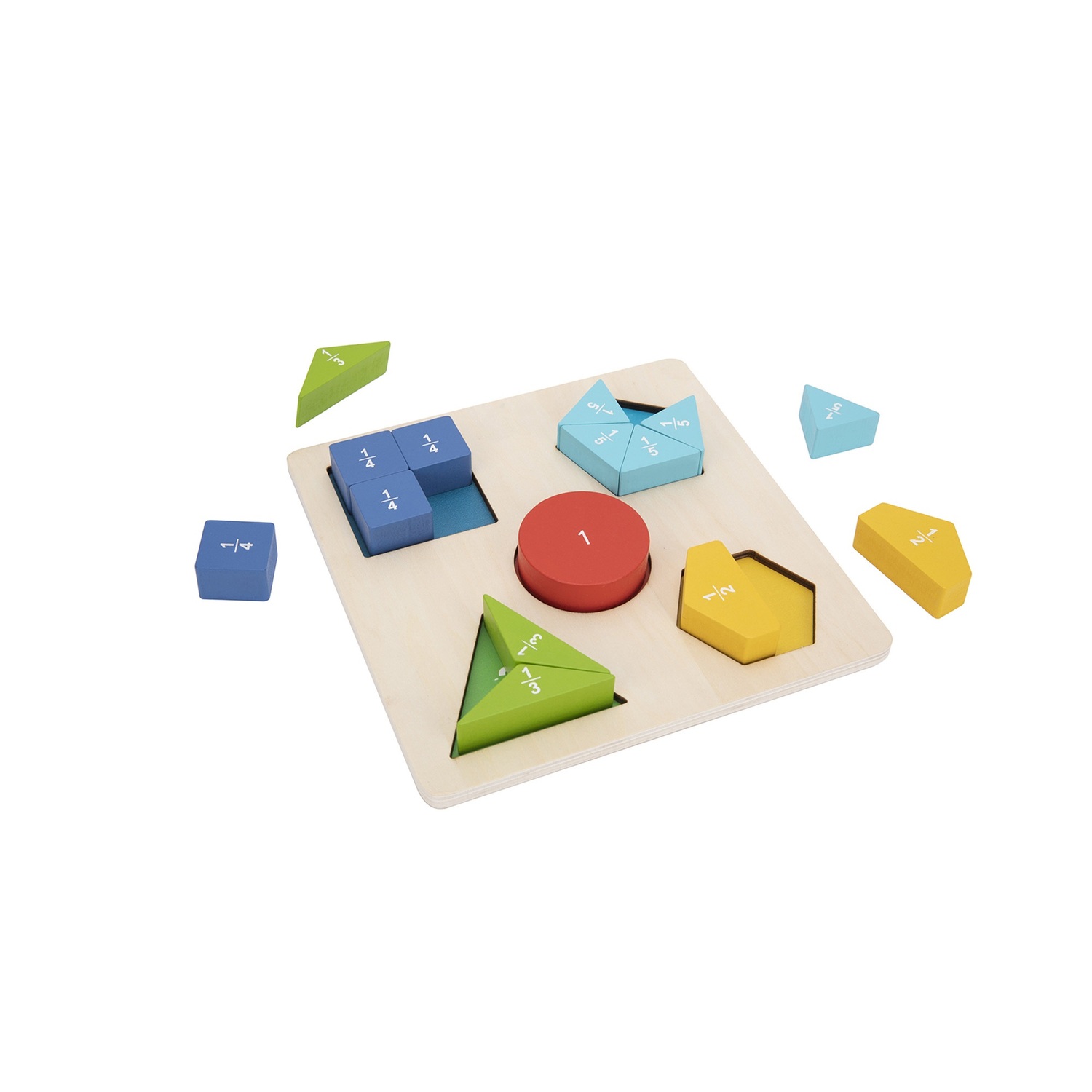 Tooky Toy Fraction Puzzle