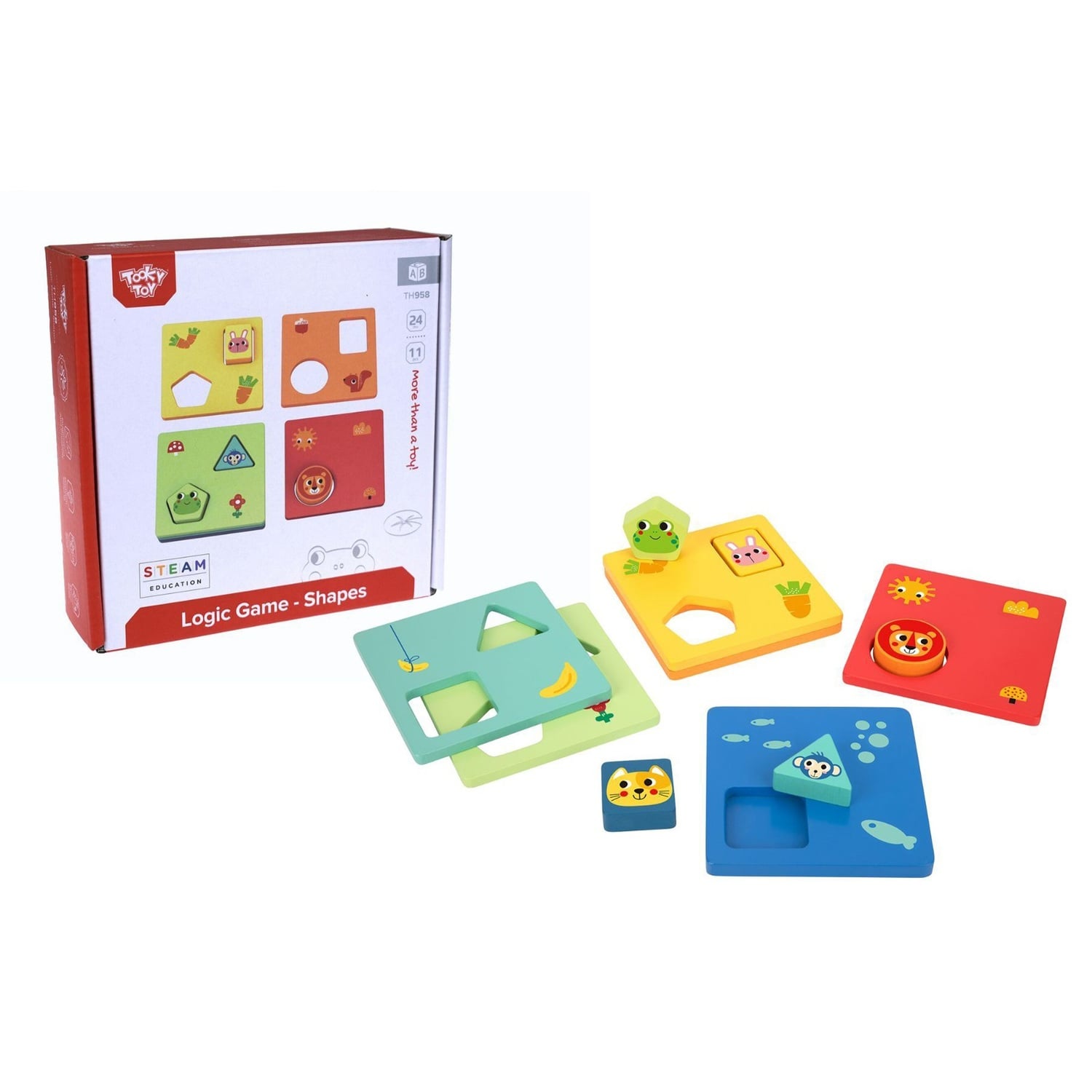 Tooky Toy Shapes Logic Game