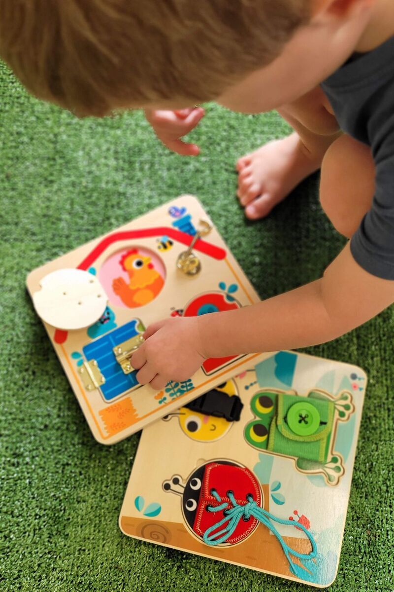 Tooky Toy Basic Skills Activity Board