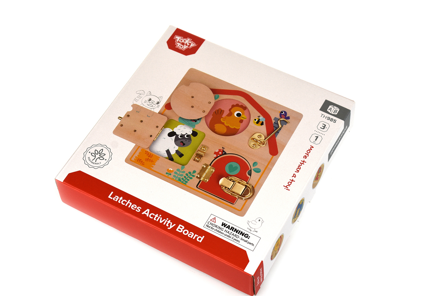 Tooky Toy Latches Activity Board