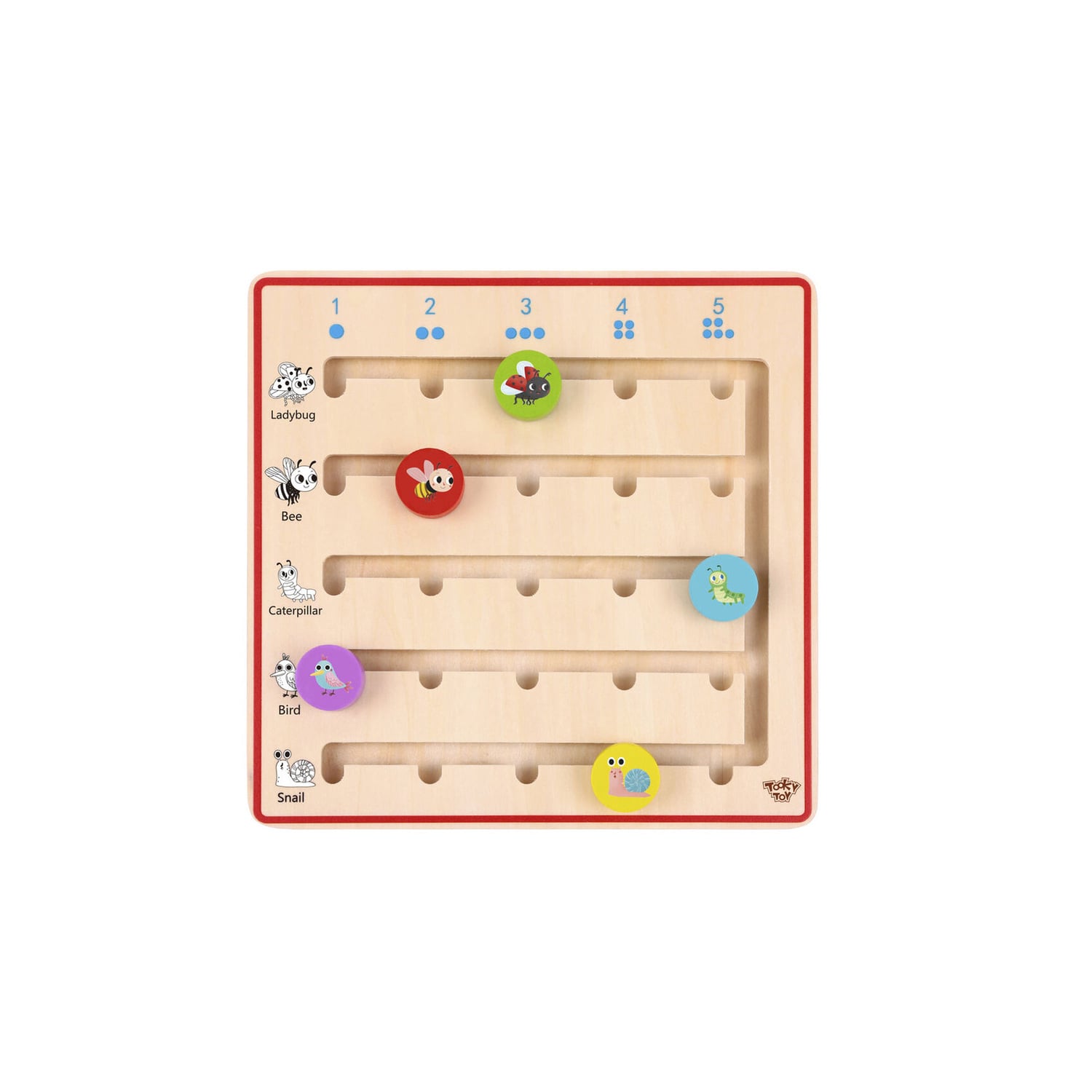 Tooky Toy Counting Activity Board