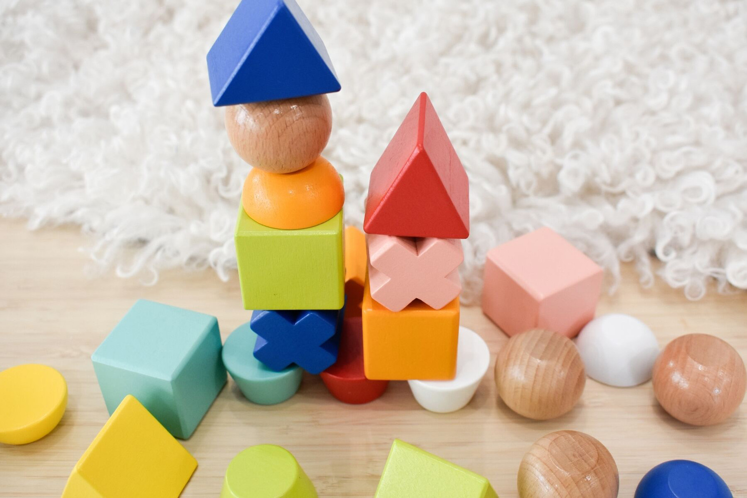 Tooky Toy Stacking Blocks Logic Game