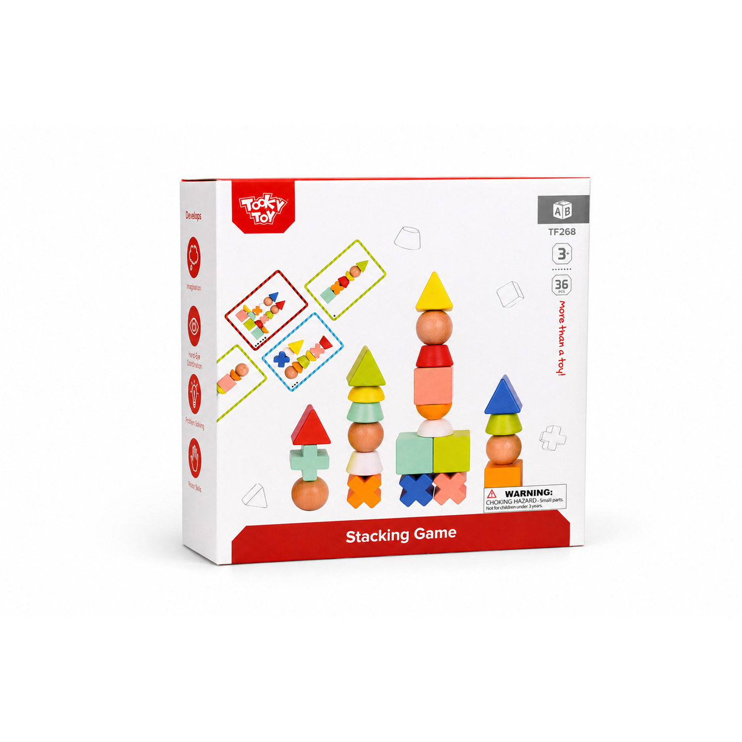 Tooky Toy Stacking Blocks Logic Game
