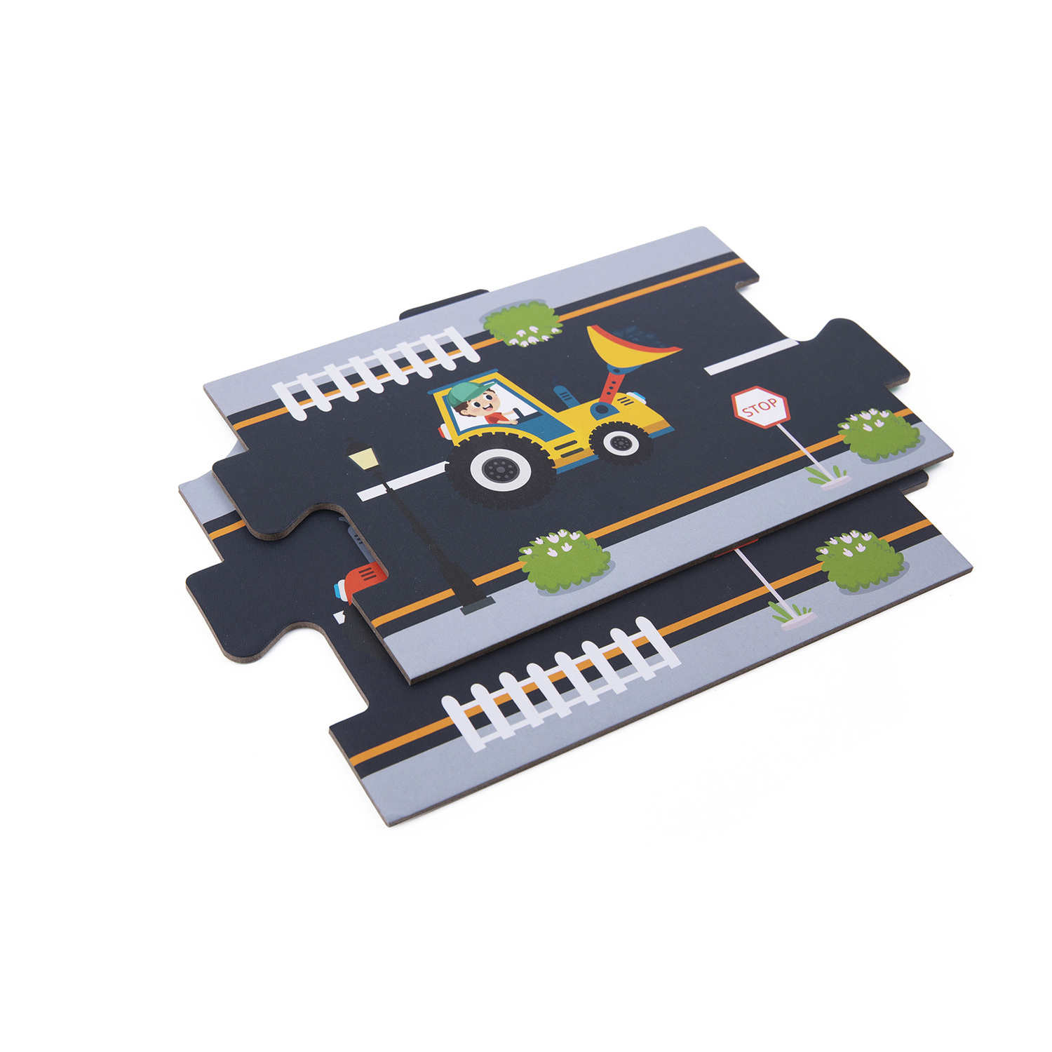 Tooky Toy City Road Puzzle Playmat