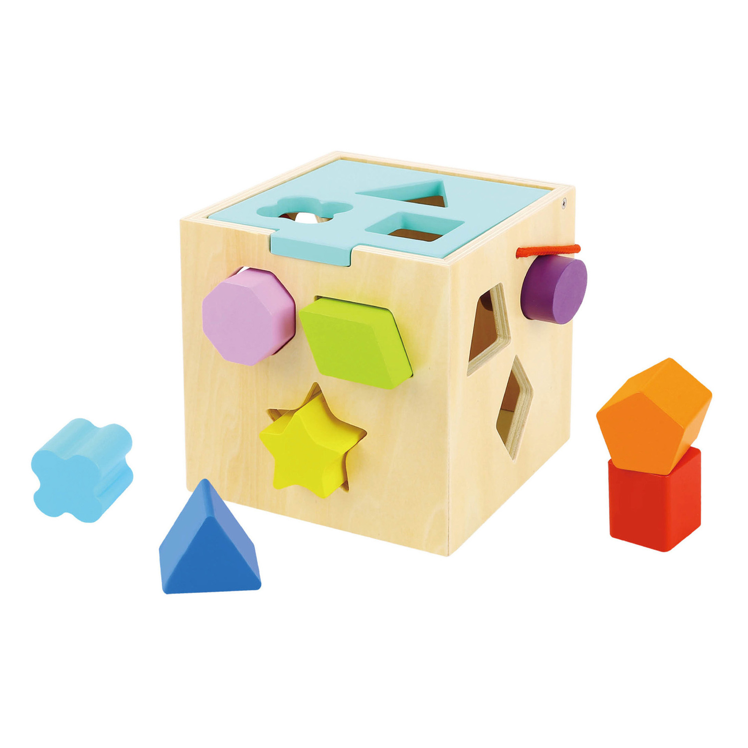 Tooky Toy Shape Sorter Blocks