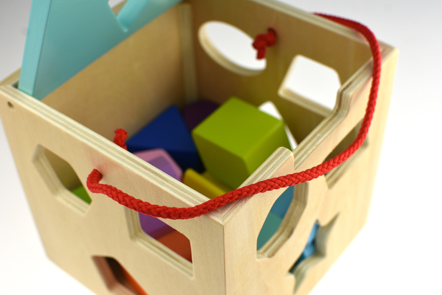 Tooky Toy Shape Sorter Blocks