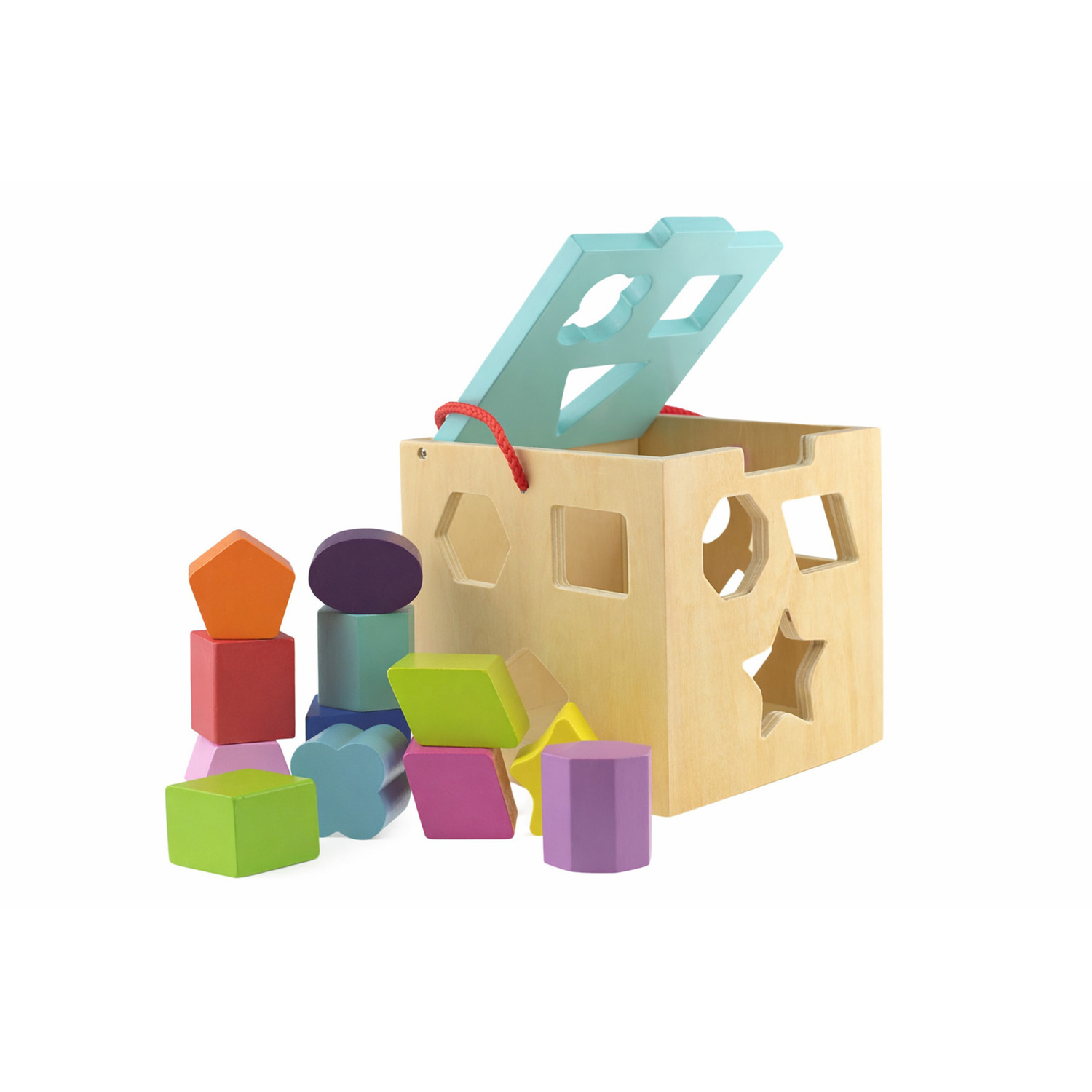 Tooky Toy Shape Sorter Blocks
