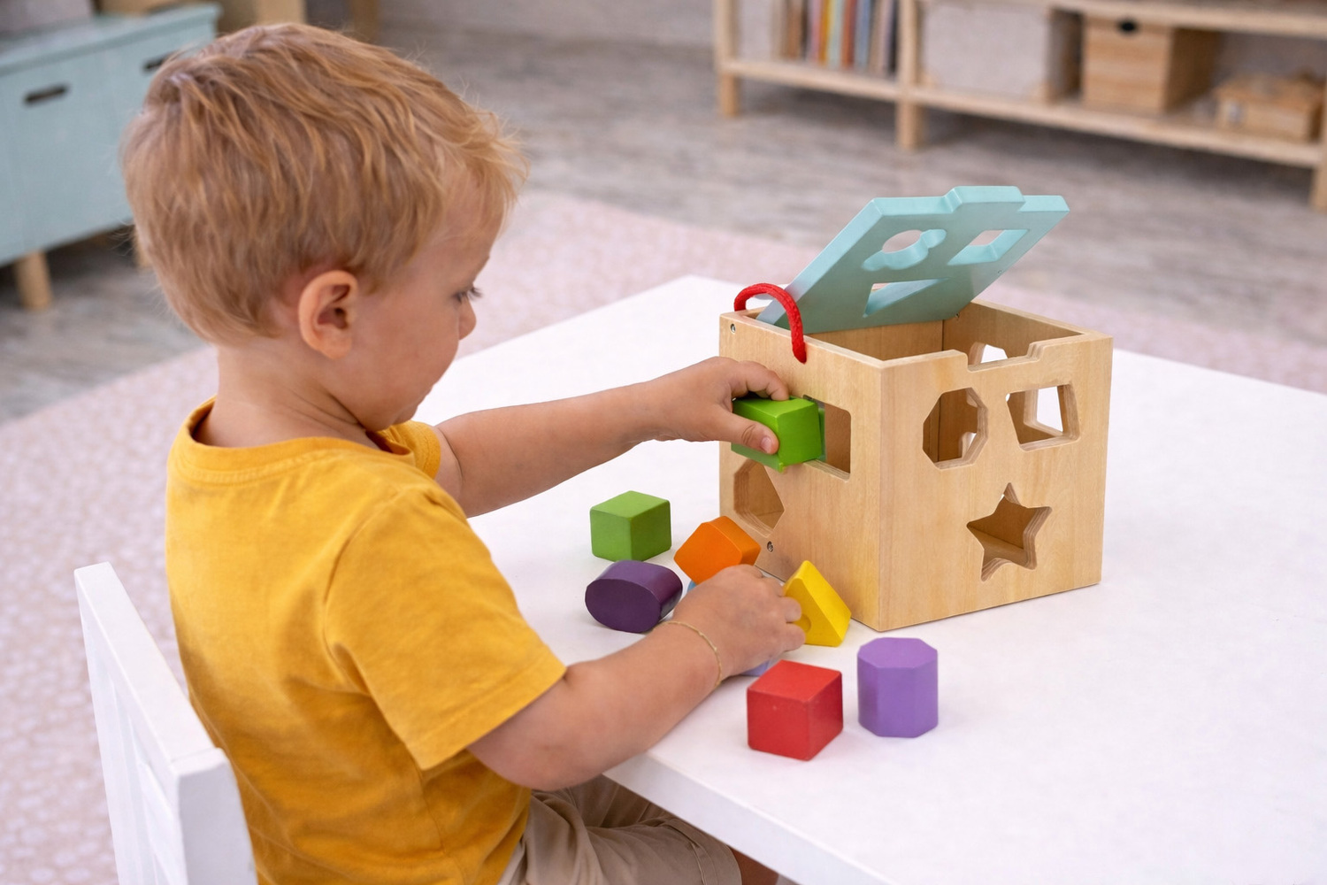 Tooky Toy Shape Sorter Blocks