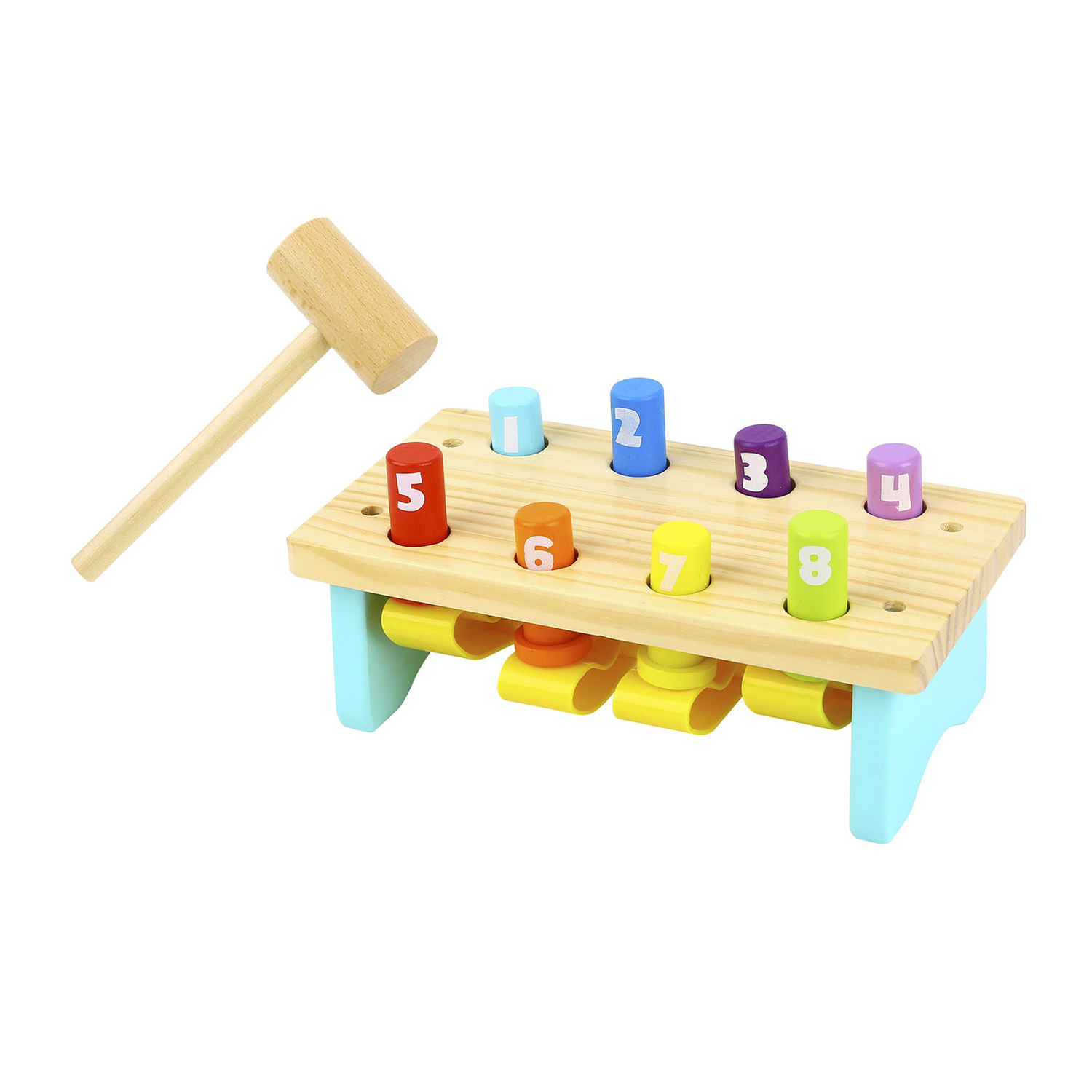Tooky Toy 8 Pin Pound Bench