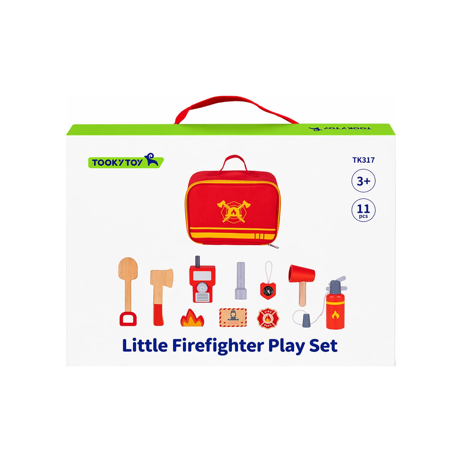 Tooky Toy Little Firefighter Playset