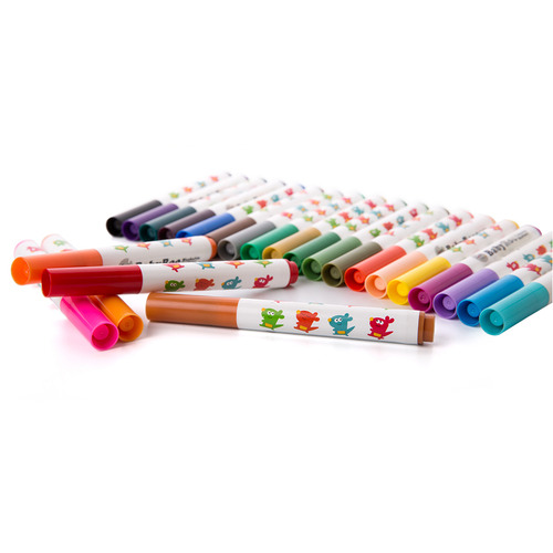Kids 24 Piece Baby Roo Washable Marker Set