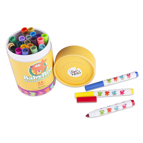 Kids 24 Piece Baby Roo Washable Marker Set