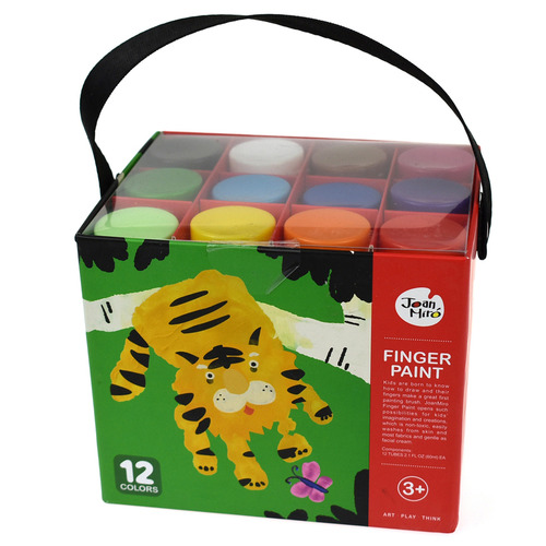 Kids 12 Piece Finger Paint Set