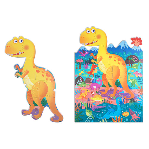Kids Dinosaur Paradise Floor Puzzle Board Game