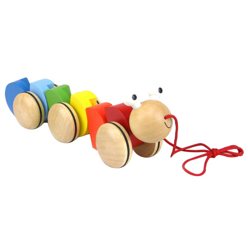 Kids' Caterpillar Pull-Along Toy | Temple & Webster