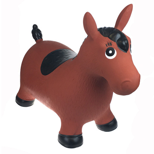 KaperKidz Kids' Brown Horse Inflatable 