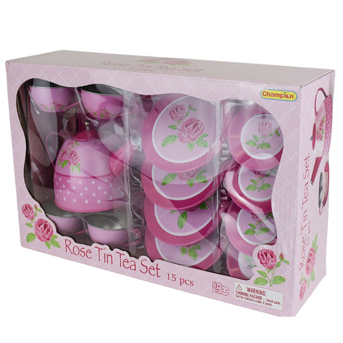 Kaper Kidz 15 Piece Rose Tea Playset