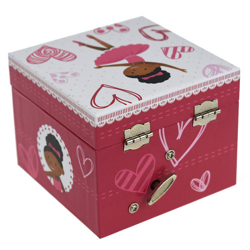 Kaper Kidz Misty Ballerina Square Music Box